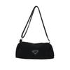 Trendy 2024 Women's Corduroy Crossbody Bag In Black White Gray Brown For Casual Style