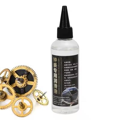 Lubricant Oil for Watches 10ml Professional Clock Oil Waterproof Synthetic Oil Maintenance Watchmaker Tool Gloves, Finger Cots