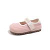 Children Girls Shoes Flat Bottom Mary Jane Ballet Casual Shoes Girl Retro All-Match Slip-On Summer Rubber Soft Sole