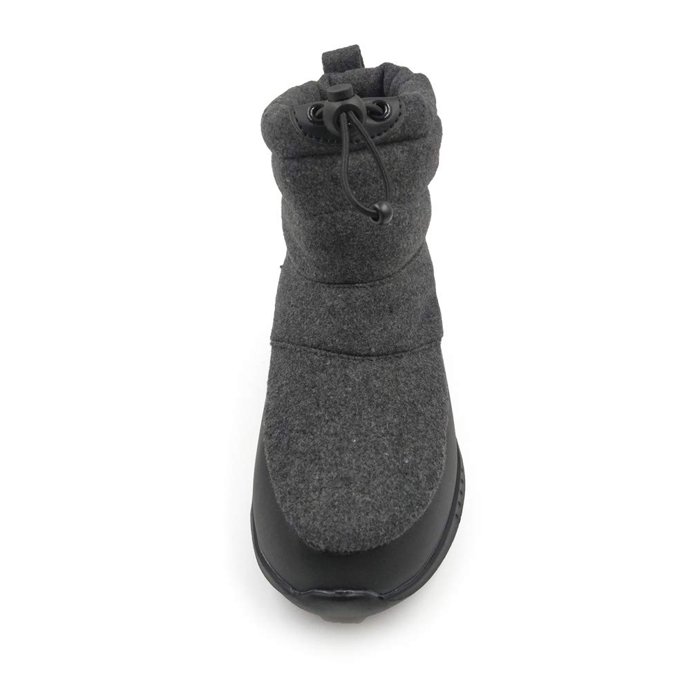 Amozi und Schnee Kurzer Winter Warm Boa und Flauschig Perfekt für Winter Schnee Lange Größe YF802 Herren Damen Stiefel, Stiefel, Stiefel, Wasserabweisend,