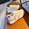 Ins Korean Version of the New Dad Shoes for Women 2025 Spring Student Running Sports Thick-soled Heightening Casual Shoes
