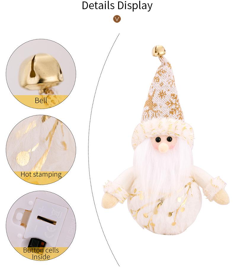 Nordic Luminous Snowman & Santa Claus Night Light Holiday Decoration