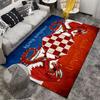 Croatian Dragon Carpet Design Suitable As a Non-slip Mat for the Living Room or Bedroom Sofa