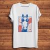 Cool Abstract Fashion HorseFunny Casual TshirtWhite Short Sleeve TShirtUnisex TeeNocracking Breathable Printstreetwear