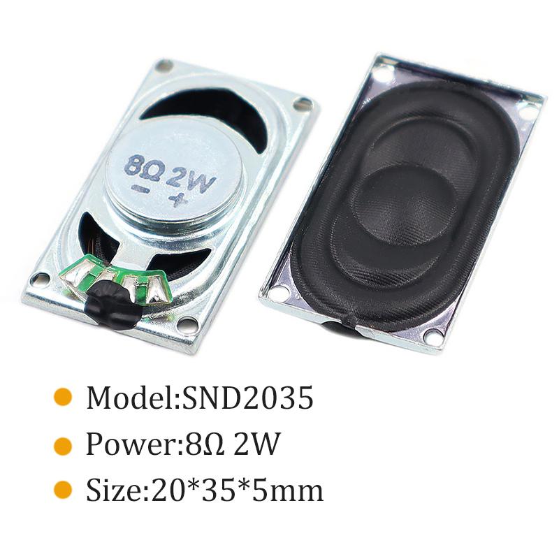 2PCS Notebook Speaker Horn 2W 8R 4R 4020 Loud speaker 4 8 ohms 2 Watt 4/8R 2W 20*35*5MM 20*40*5.4MM 20*40*5.5MM 50*30*11.7MM