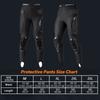 Motorrad Offroad Protektorhose Atmungsaktives Netz Motorrad Fahrhose Abriebfeste Knie-Hüft-Schutz Anti-Sturz Ausrüstung