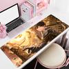Zhongli Genshin Impact Mauspads Benutzerdefinierte Skins Cartoon Anime Gaming Mauspads Tastatur Mauspads Schreibtischmatten Zubehör Mädchen Schlafzimmer