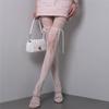 Women Patterned Fishnet Thigh High Stockings Suspender Pantyhose Garter Belt Tights Sheer Mesh Tights Pantyhose Hosiery