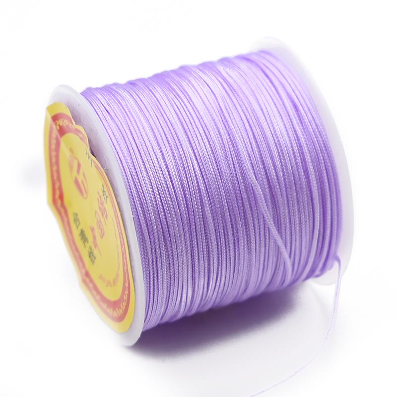 חוט ניילון 0.8 מ"מ חוט סיני קשר סיני חוט מקראמה צמיד שרשרת חוט שזור ל-DIY שרשרת שנדלה גדיל חרוזים יצירה