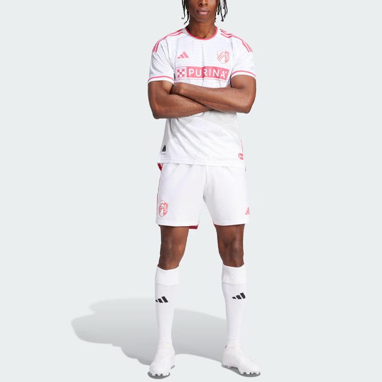 Adidas St. Louis City Sc 24/25 Away Authentic Jersey White Men Streetwear IN2267