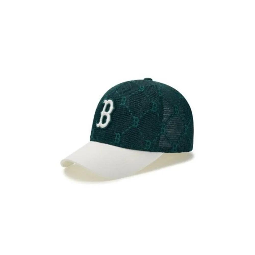 [MLB] Cap NQK 7ACPMD153-43PGS Diamond Monogram Mesh Trucker Boston Red Sox F2