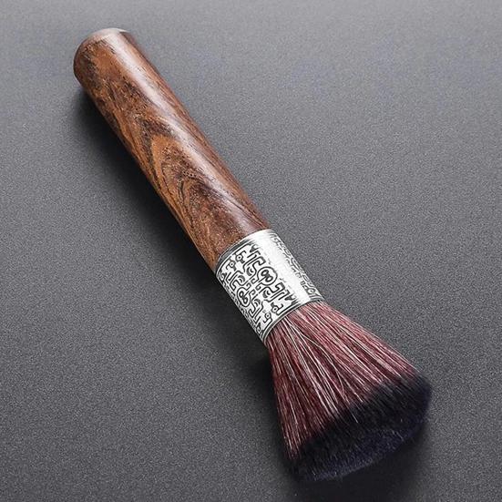 Wood Tea Brush with Nylon Bristles Multi-Purpose Cleaning Tool for Teapot Coffee Machine Deep Cleaning Kung Fu Tea Ceremony Accessory Dusting Brush
