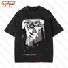 S My Chemical Romance Skulls Parade Gerard Way Ray Mikey Way Vintage Oversized TShirt VPSW
