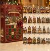 2027 Louskáček Adventní kalendář Slepá krabička Santa Claus Vánoční Mahjong Adventní kalendář Odpočet 24 dnů