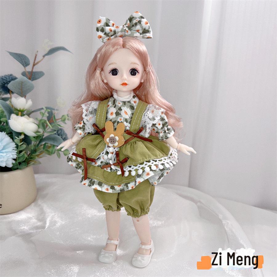 30 Cm Cute Princess Doll Set - 20 Joint BJD Girl, Perfect Birthday Gift