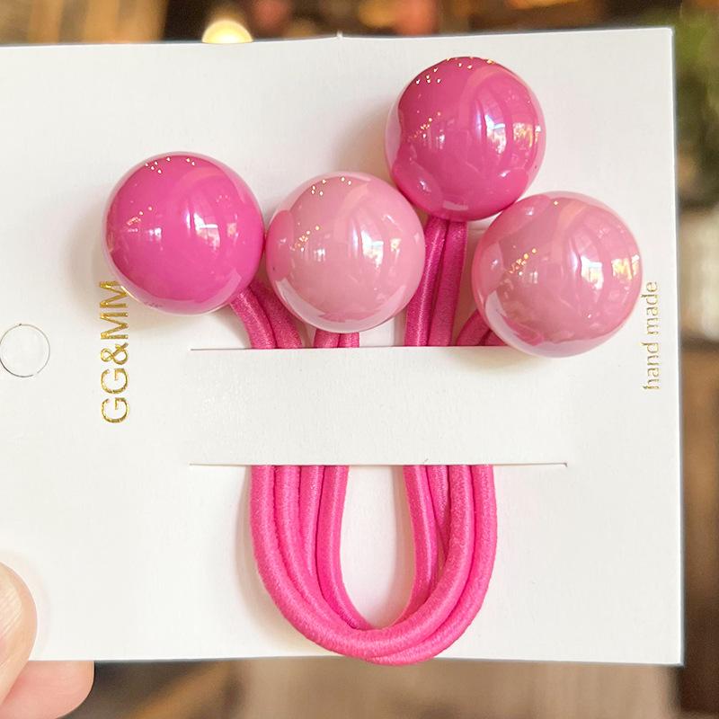 Kristallkaninchen Doppelköpfiges Gummiband Kinderwickel Langes Haarseil Koreanische Version Funkelndes elastisches hochwertiges Kopfseil