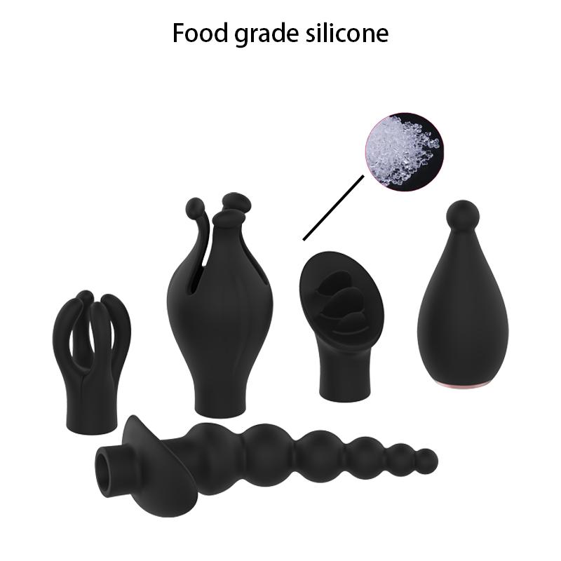 5 In 1 Licking Tongue Vibrator Nipples Clitoris G Spot Stimulator Butt Plug Anal Massager Adult Masturbation Sex Toys For Women