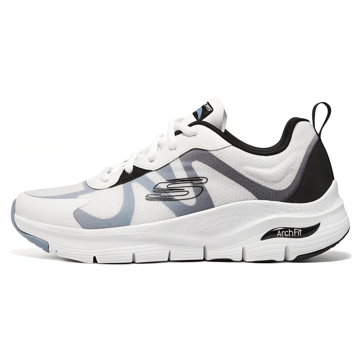 Skechers Arch Fit  White Blue  Men s 232600-WMLT EU 41.5