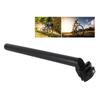 Bike Seat Post 350mm Aluminum Alloy Lightweight Bike Seatpost Tube for Mountain Road Fixed Gear Bikes