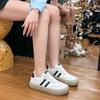 Women's retro German training shoes platform inner height increase versatile sports and leisure board shoes spring