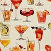 Outdoor Dekostoffe Oxford - Motiv Cocktail | Dx8315
