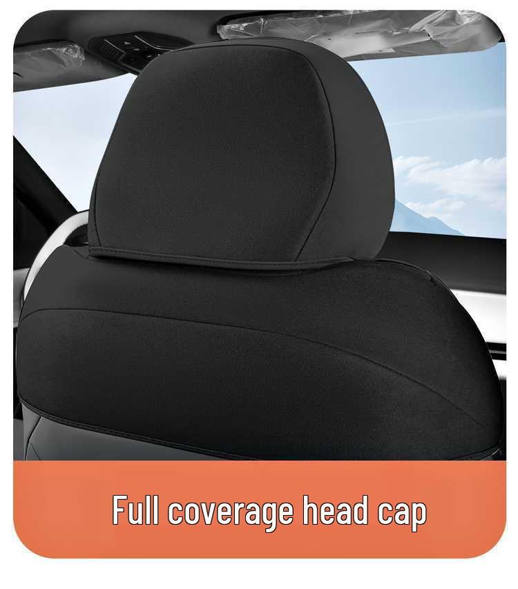 Geely Galaxy Starship 7 Universelles halbgeschlossenes Autositzkissen (Alle Jahreszeiten, Wildleder)