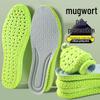 Odor-Resistant Breathable Popcorn PU Insoles for Military Training - Comfortable and Durable for Long Standing, Spring/Summer Unisex