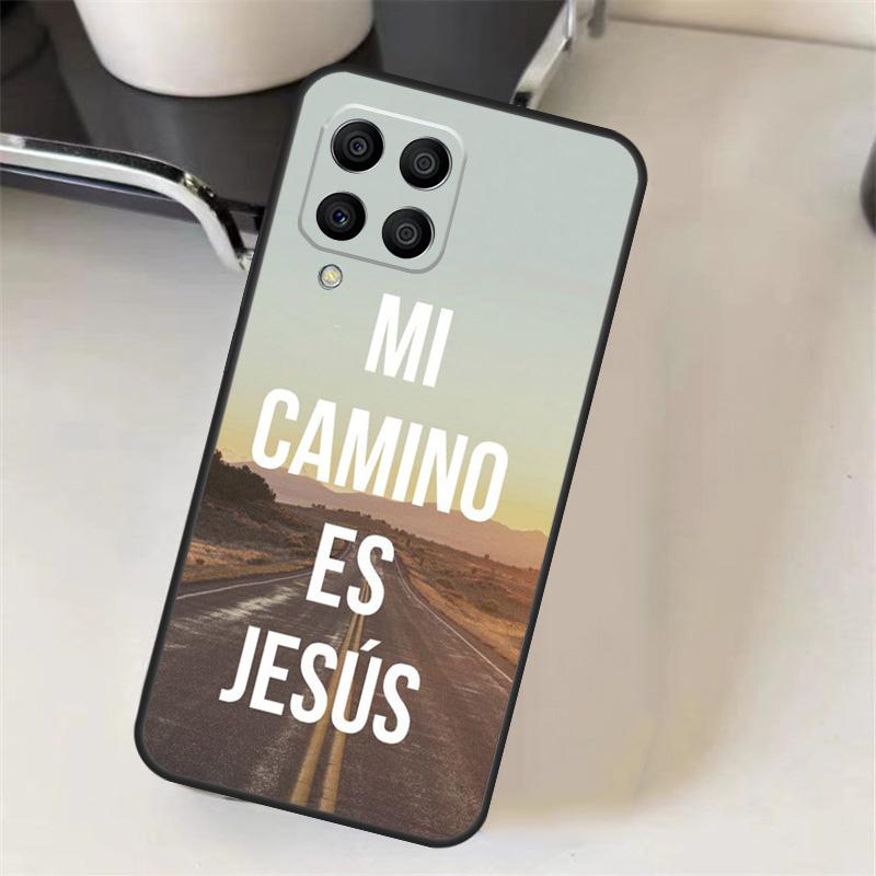 Bible Jesus Christ Christian Quotes Funda For Samsung Galaxy M13 M23 M33 M53 M12 M22 M32 M52 M11 M31 M51 M20 M54 M34 M14 Case