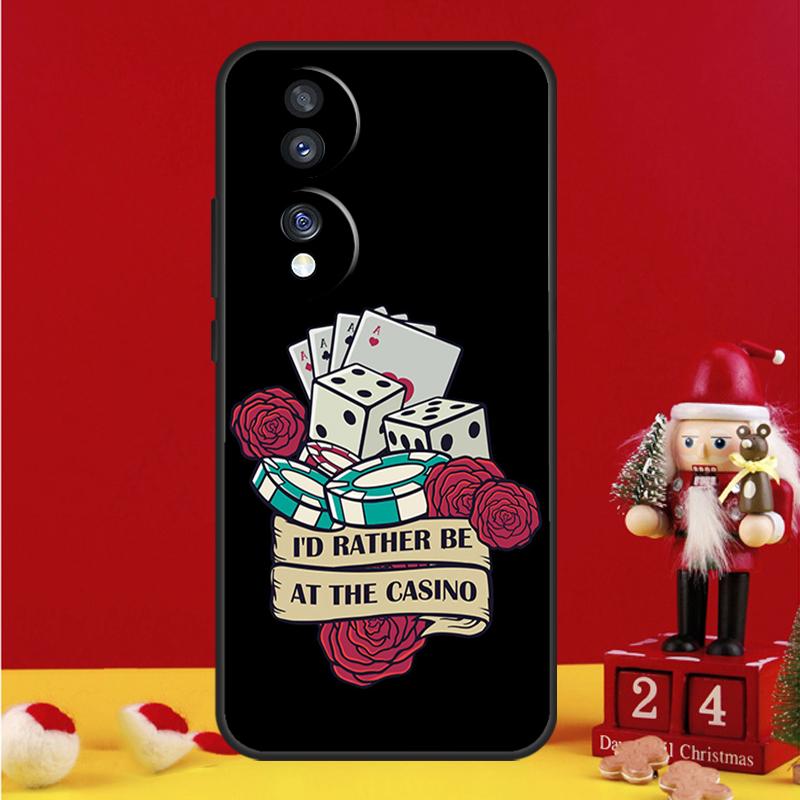 Casino Glücksspiel Hülle Für Honor X8b X9b X8a X9a X7a X6a X7 X8 X9 Honor 70 50 10 90 Lite Magic 6 5 Pro Abdeckung