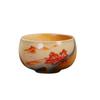 1 Stück Teemeister-Teetasse im chinesischen Stil, Imitation brennendes Brennholz, Keramik-Haushaltsteetasse, einfacher Retro-Stil, Teetasse, persönliche Teeschale