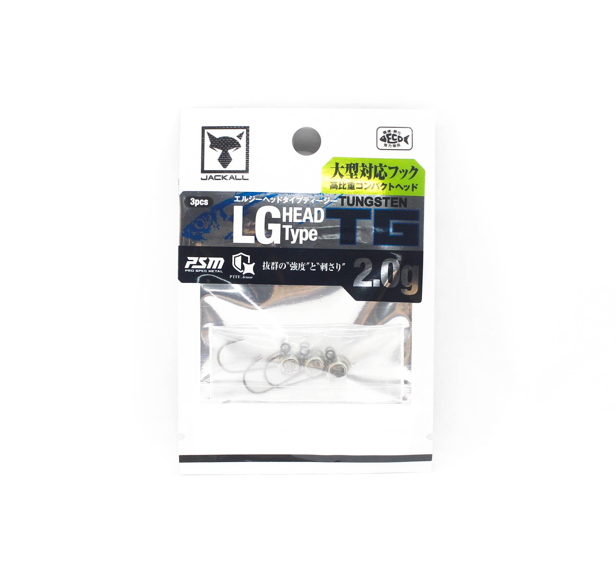 Джиг-головка Jackall LG Head Type TG Размер 2.0г 3шт (5217)