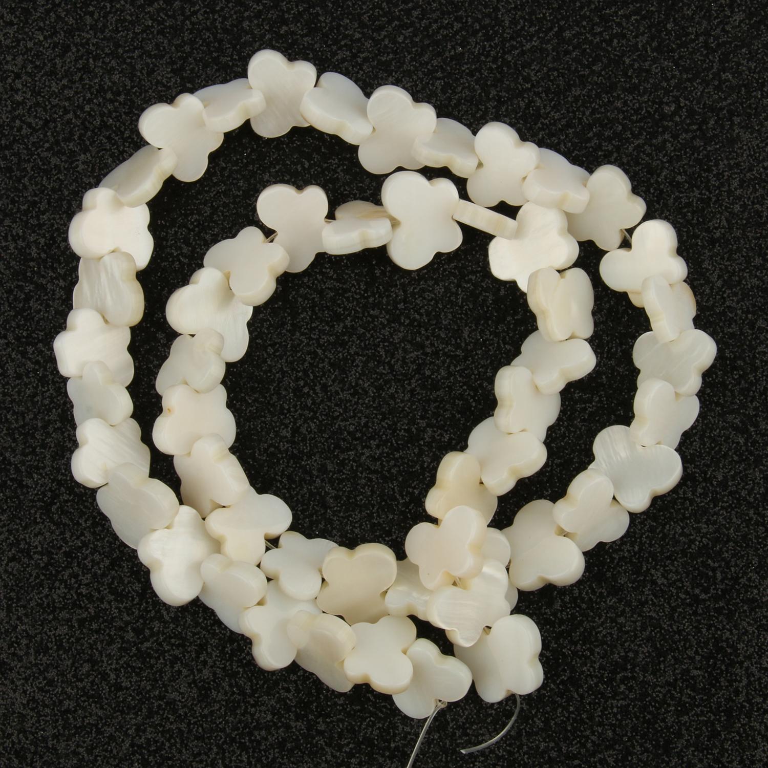 

Натуральные пресноводные белые бусины из ракушек Бабочка Цветы Сердце Звезда Плоские круглые бусины из ракушек для изготовления ювелирных изделий DIY Браслеты из бисера для женщин 11x8x3mm