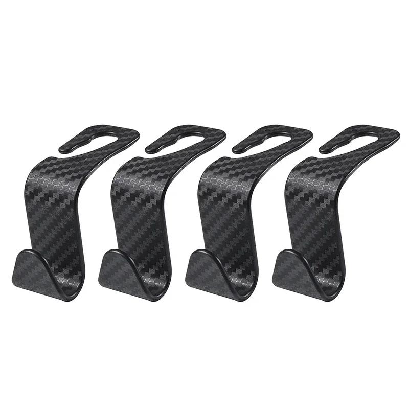 Universal Car Seat Headrest Hook Auto Back Seat Storage Organizer Hanger Handbag Purse Bag Clothes Coats Holder for Vehicle
