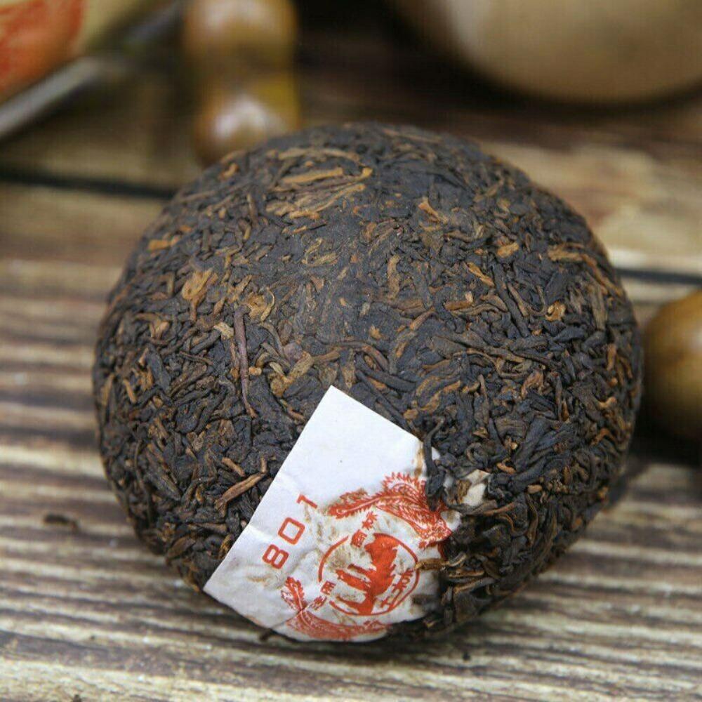 Tulin Fenghuang Yunnan Puer Tea Phoenix Puer Ripe Tuo Cha 801 Tuocha 100g
