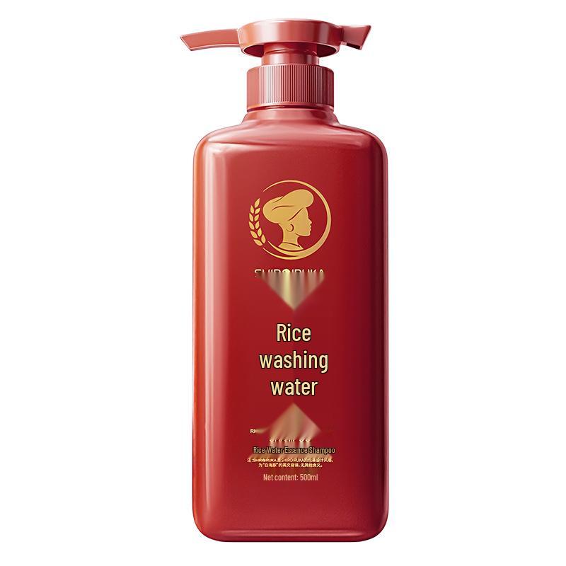 White Dolphin Anti-Schuppen Öl-Kontroll-Shampoo mit Rotem Yao-Reis - Glatt, Glanz, Erfrischt und Volumen