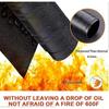 Grill Mat 50x40cm Set Of 6, Bbq Grill Mat, Teflon Oven Mat Fiberglass Mats Barbecue Mat Non-stick Bbq Mat
