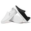 Men's Casual Cowhide Leather White Loafers - Stylish & Versatile for Spring and Autumn