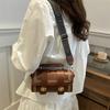 Trendy Retro Shoulder Bag For Women 2024 New Stylish Pu Leather Square Handbag