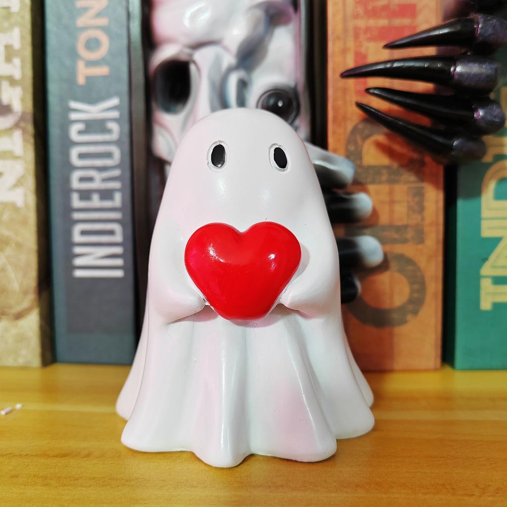 New Halloween Cute Ghost Ornament Creative Personalized Home Desktop Decoration Crafts Gift for Friends