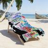 B-Banksy Graffiti Art Towel Soft Pool Gift For Travel Gym Shower Camping Quick Dry Sports Large Beach Towels
