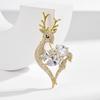 Senior Brooches Flower Leaf Brooch Pins for Women Suit Pendant  Fashion Brooches Jewelry
