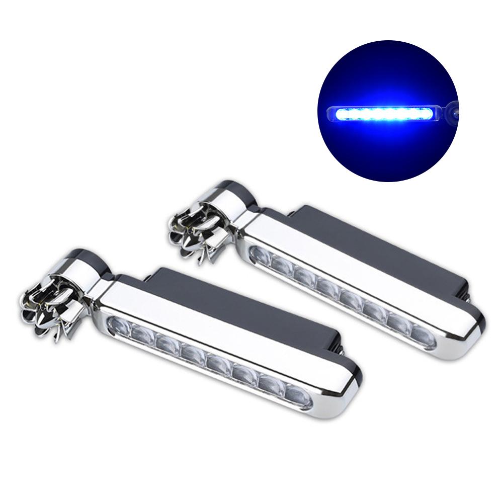 

2 шт. ветряные автомобильные светодиодные дневные ходовые огни, вращающиеся лампы вентилятора, автомобильные фары