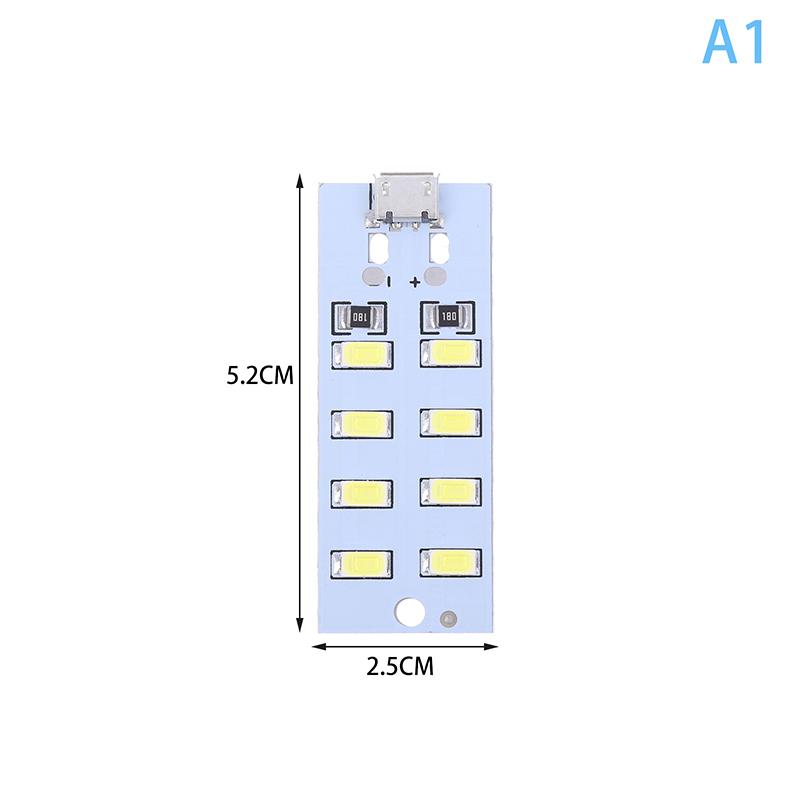 Mirco USB Schnittstelle 5730 SMD 5V 430Ma~470Ma LED Beleuchtungspanel USB Mobiles Licht Notlicht Nachtlicht DIY Schreibtischlampe