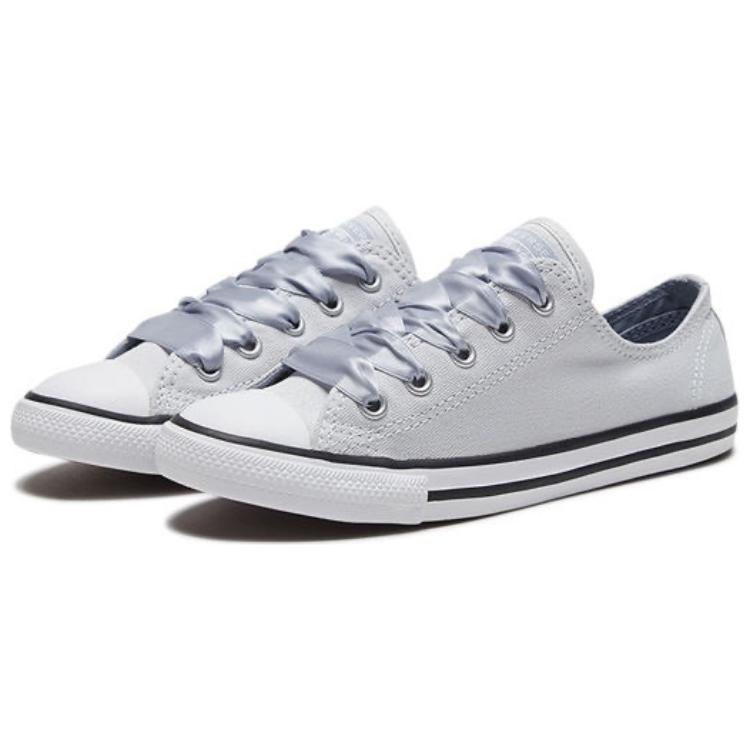 Converse All Star Dainty Comfortable Simple Low Top Canvas Shoes Women Sneakers Gray 560641C