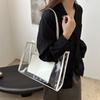 Stylish Trendy Women's Tote Bag 2024 New Fashion Simple Shoulder Bag Medium Size