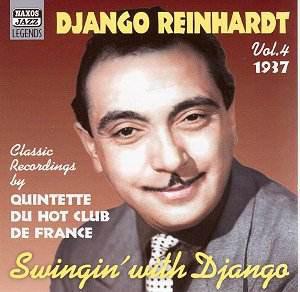 

CD DJANGO REINHARDT - Swingin With Django, Vol. 4 1937 ( 8120698 Naxos Jazz Lege 2004 Europe Jazz Used