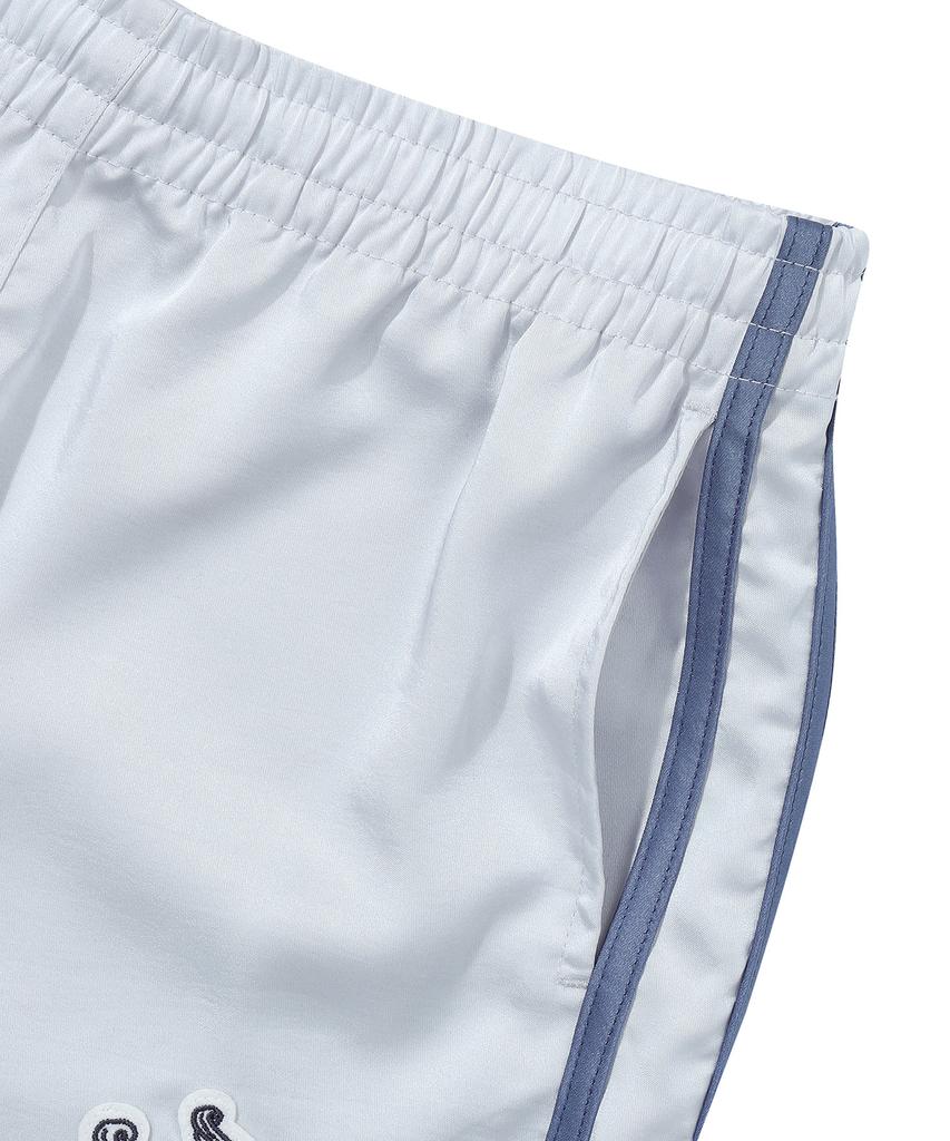 Syupeodeulai Skating Club Sukajan Shorts Light Blue
