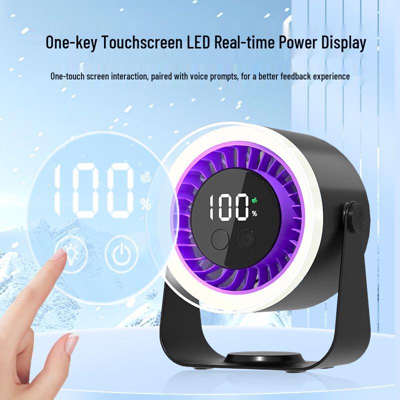 WEZHO Long-Lasting USB Desktop Fan