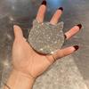 Elegant Rhinestone Portable Compact Mirror with Light for Cats - 2024 Edition