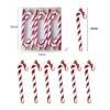Gold Candy Cane Pine Cones Candy Cane Decorations Hanging Christmas Tree Mint Christmas Home Decoration New Xmas Tree Ornament